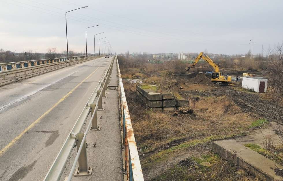  Ruszyła rozbiórka wiaduktu przy ul. Grygowej w Lublinie (zdjęcie 1) - Autor: Wojciech Nieśpiałowski