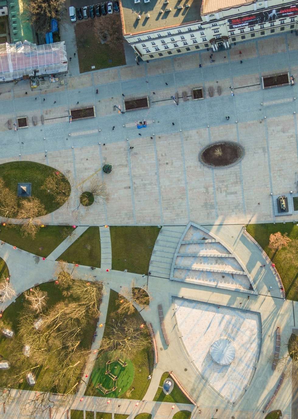  Deptak i plac Litewski. Panorama z drona (zdjęcie 5) - Autor: OV - Reklama