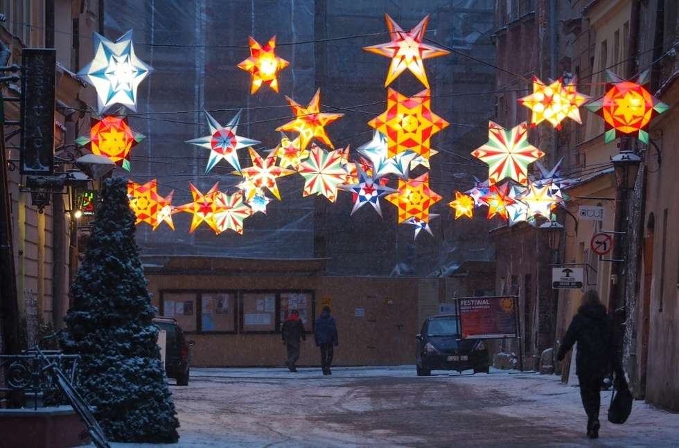  Iluminacje świąteczne w Lublinie (zdjęcie 13) - Autor: Wojciech Nieśpiałowski