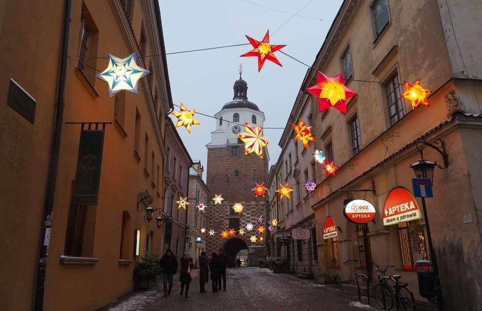  Iluminacje świąteczne w Lublinie (zdjęcie 16) - Autor: Wojciech Nieśpiałowski