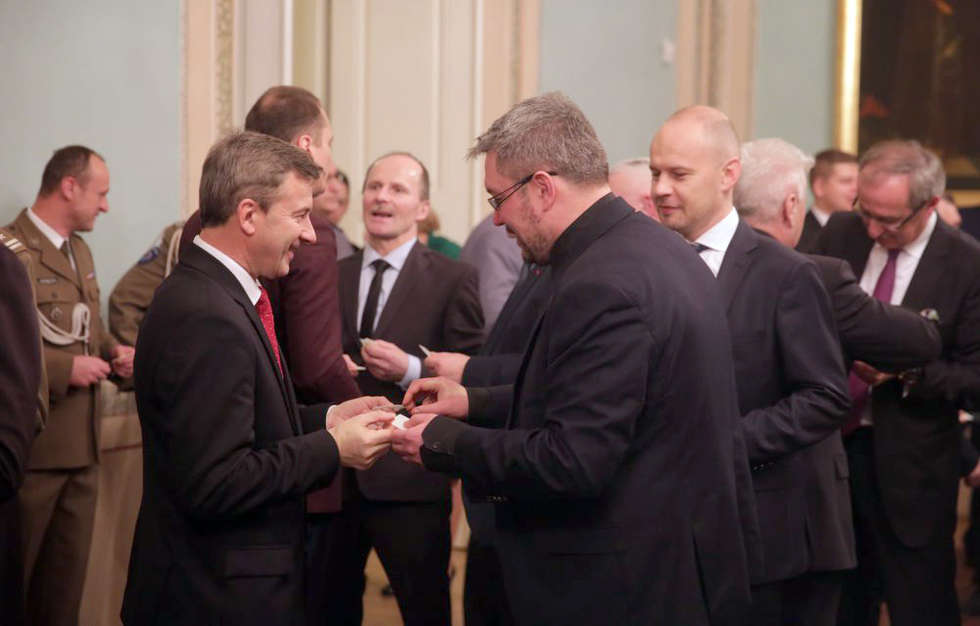  Spotkanie opłatkowe w Trybunale Koronnym (zdjęcie 35) - Autor: Wojciech Nieśpiałowski