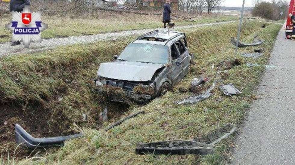  Wypadek w miejscowości Zimno  - Autor: Policja
