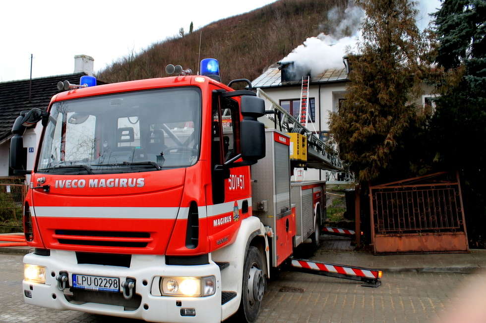  Pożar w Kazimierzu (zdjęcie 8) - Autor: Radosław Szczęch
