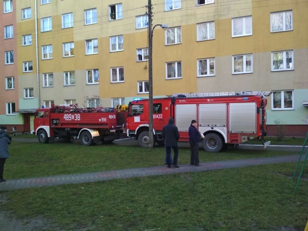  Pożar w Poniatowej (zdjęcie 8) - Autor: KP PSP Opole Lubelskie