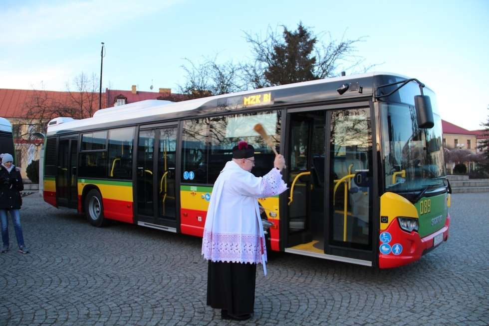  Nowe autobusy w Białej Podlaskiej  - Autor: Ewelina Burda