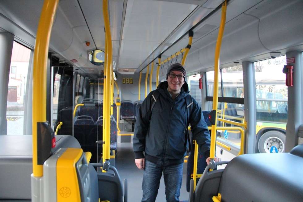  Nowe autobusy w Białej Podlaskiej (zdjęcie 2) - Autor: Ewelina Burda