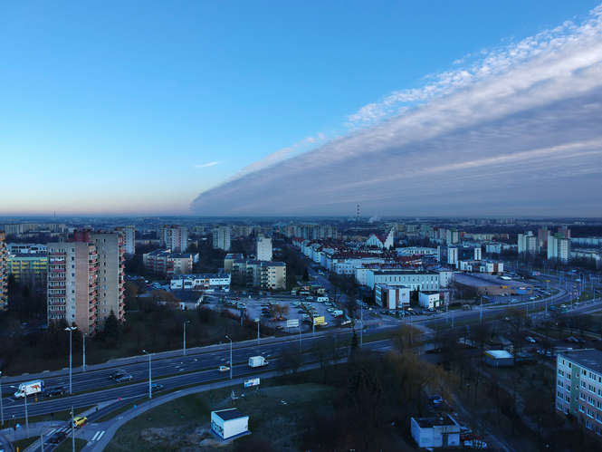 Chmura nad Lublinem