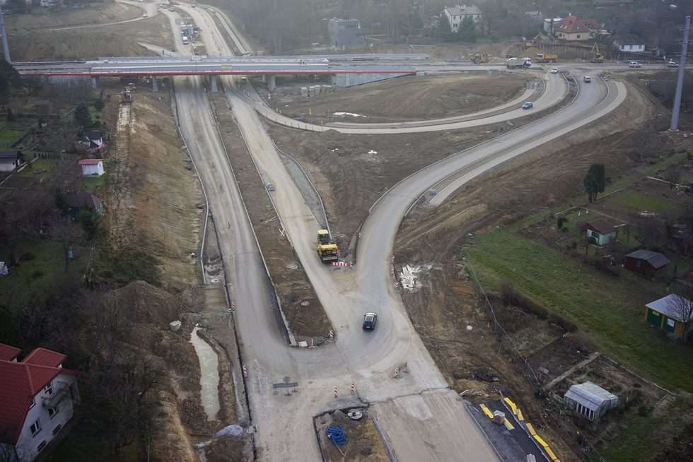  Budowa nowego odcinka ul. Bohaterów Monte Cassino w Lublinie (zdjęcie 2) - Autor: miasto Lublin