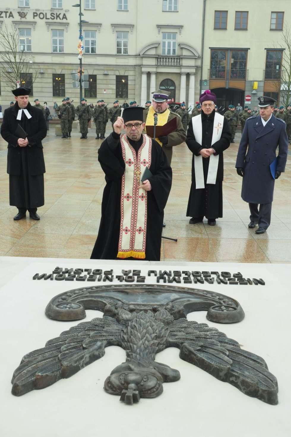 Uroczystości odsłonięcia Pomnika Nieznanego Żołnierza w Lublinie (zdjęcie 18) - Autor: Maciej Kaczanowski