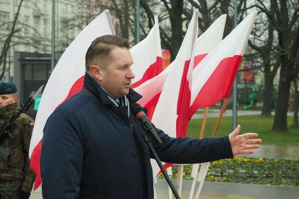  Uroczystości odsłonięcia Pomnika Nieznanego Żołnierza w Lublinie (zdjęcie 14) - Autor: Maciej Kaczanowski