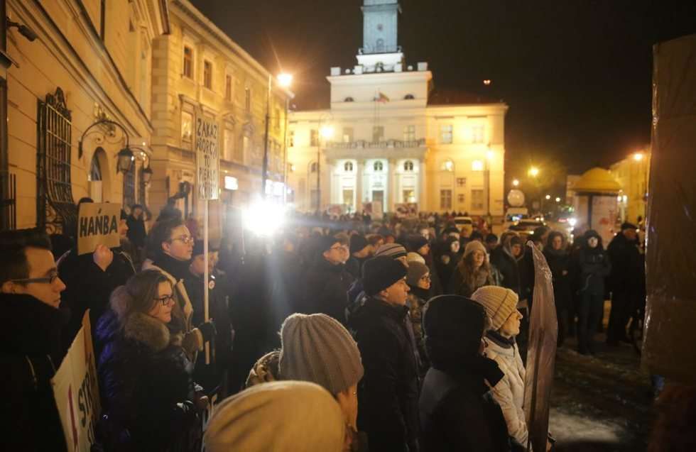  Protest zwolenników liberalizacji prawa aborcyjnego  - Autor: Wojciech Nieśpiałowski