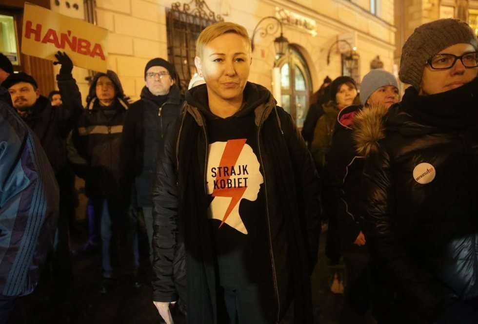  Protest zwolenników liberalizacji prawa aborcyjnego (zdjęcie 13) - Autor: Wojciech Nieśpiałowski