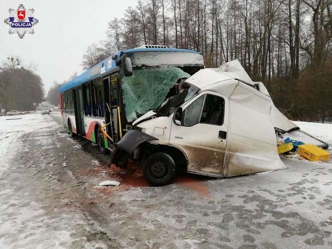 Wypadek w Sosnowie - Autor: Policja