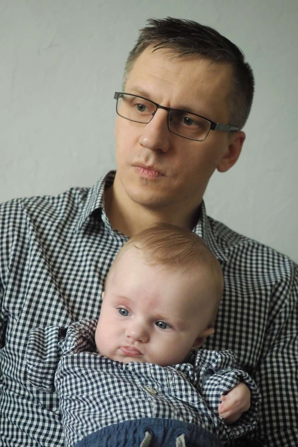  Magdalena i Andrzej Fijołek i ich syn Dawid  - Autor: Maciej Kaczanowski