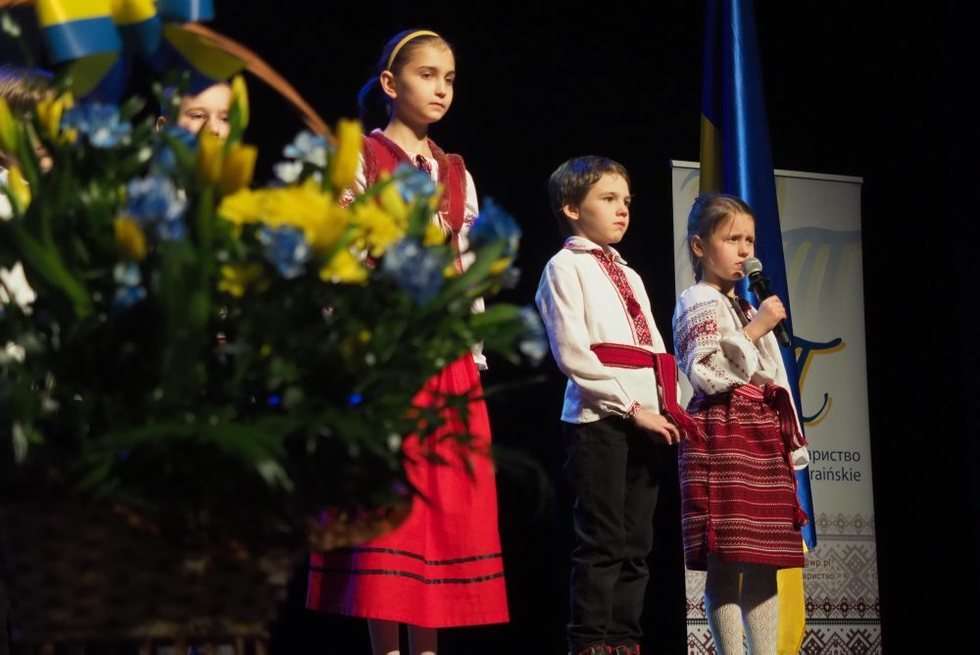  Uroczystości z okazji 100-lecia niepodległości Ukrainy (zdjęcie 11) - Autor: Wojciech Nieśpiałowski