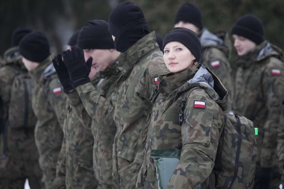  Lubelscy terytorialsi jadą na ćwiczenia do Wędrzyna (zdjęcie 18) - Autor: Jacek Szydłowski