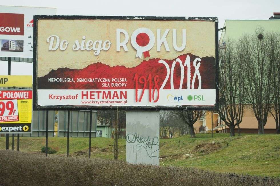 Polityczne życzenia na billboardach (zdjęcie 3) - Autor: Maciej Kaczanowski