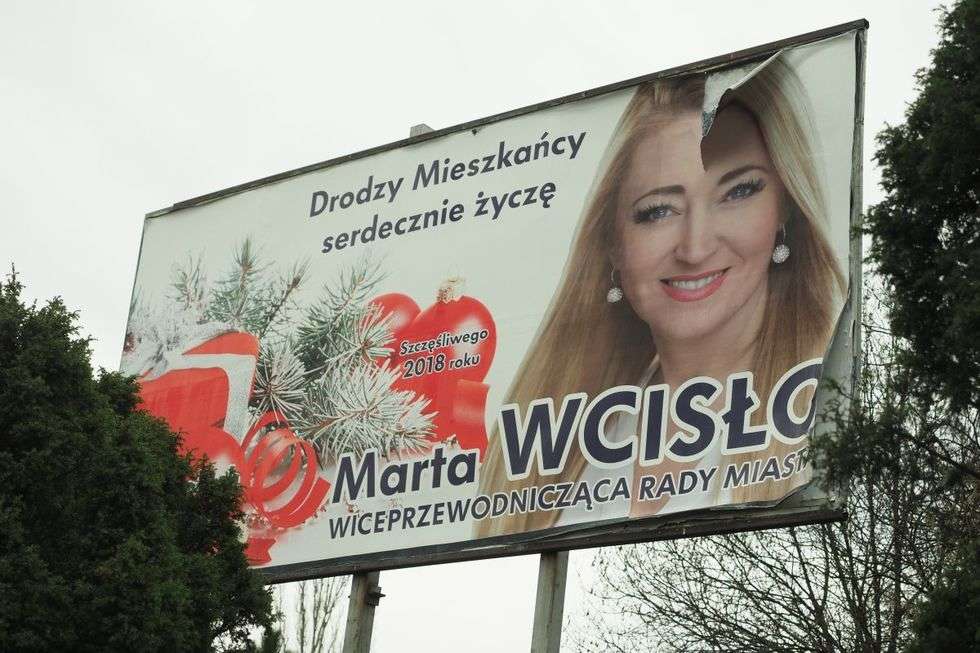 Polityczne życzenia na billboardach (zdjęcie 4) - Autor: Maciej Kaczanowski