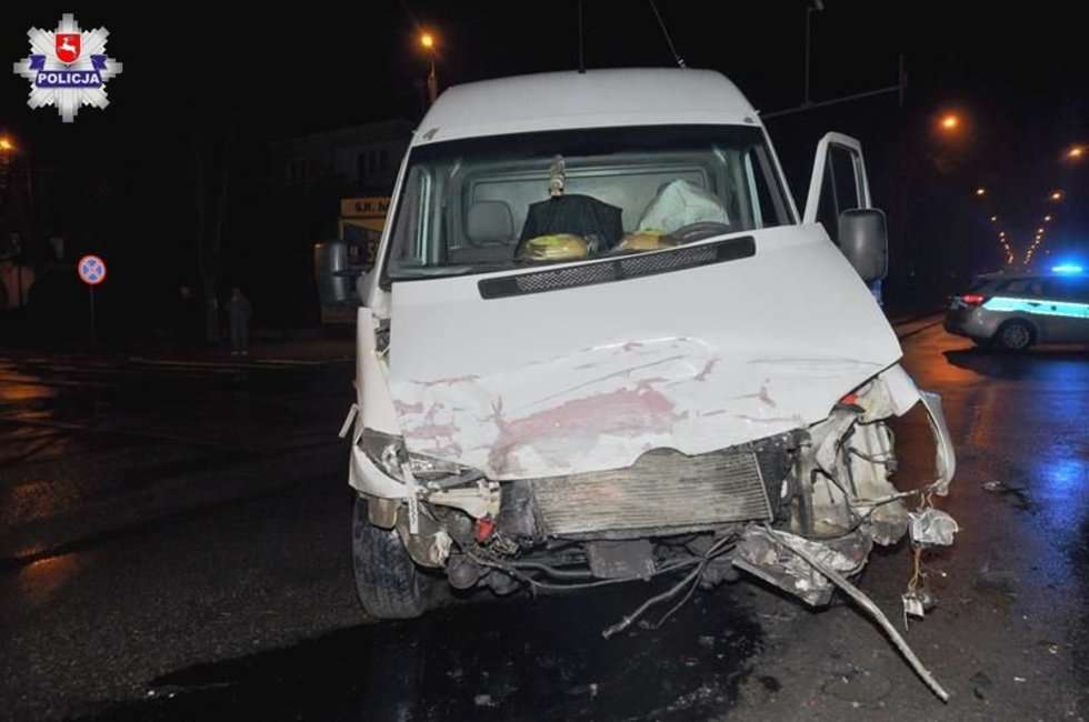  Wypadek w Kraśniku: 5 osób w szpitalu  - Autor: Policja