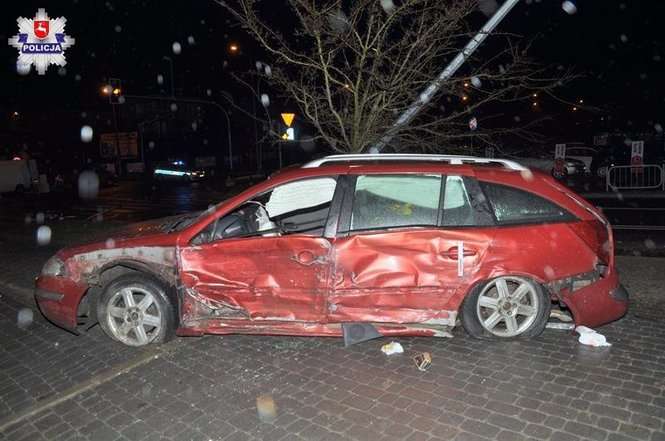 Wypadek w Kraśniku: 5 osób w szpitalu - Autor: Policja