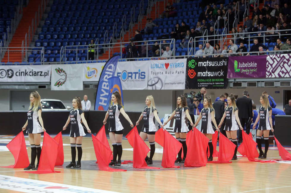  UDS Cheerleaders na meczu TBV Start – Asseco Gdynia (zdjęcie 11) - Autor: Wojciech Nieśpiałowski