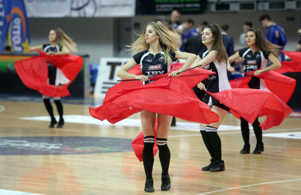  UDS Cheerleaders na meczu TBV Start – Asseco Gdynia (zdjęcie 13) - Autor: Wojciech Nieśpiałowski