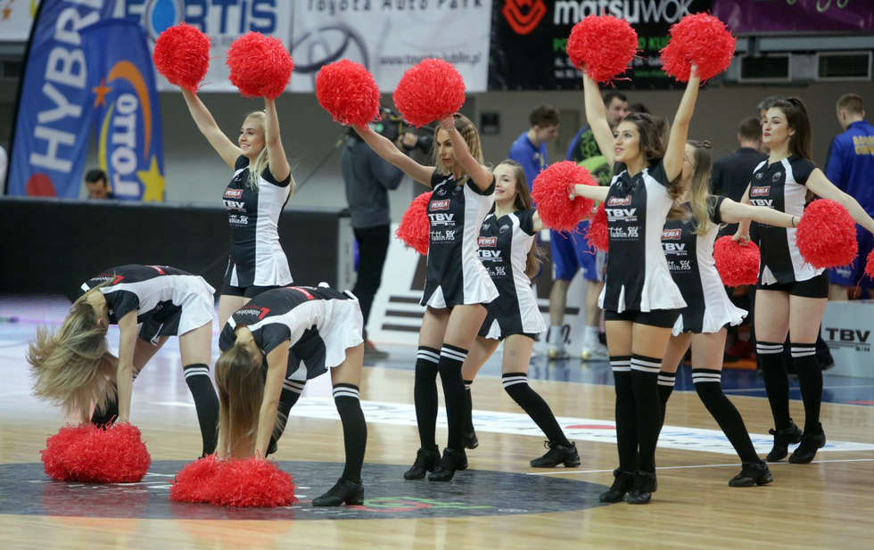  UDS Cheerleaders na meczu TBV Start – Asseco Gdynia (zdjęcie 2) - Autor: Wojciech Nieśpiałowski