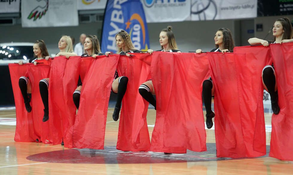  UDS Cheerleaders na meczu TBV Start – Asseco Gdynia (zdjęcie 8) - Autor: Wojciech Nieśpiałowski
