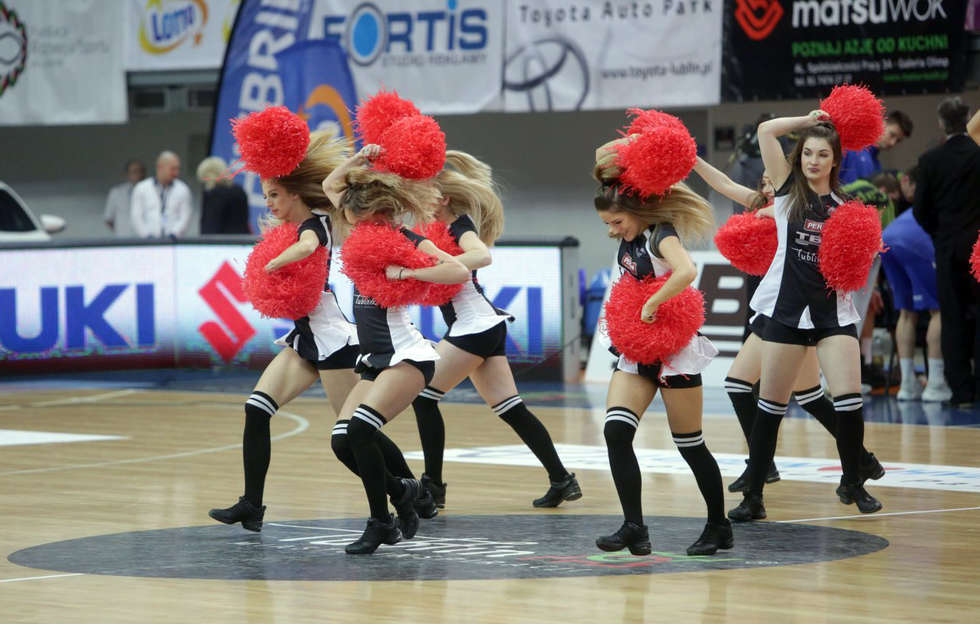  UDS Cheerleaders na meczu TBV Start – Asseco Gdynia (zdjęcie 7) - Autor: Wojciech Nieśpiałowski