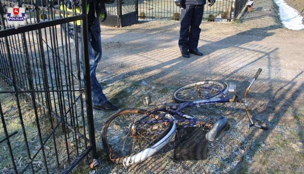  Śmiertelne potrącenie rowerzystki (zdjęcie 2) - Autor: Policja