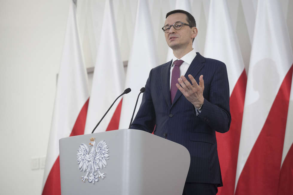  Premier Mateusz Morawiecki w Chełmie (zdjęcie 8) - Autor: Jacek Szydłowski