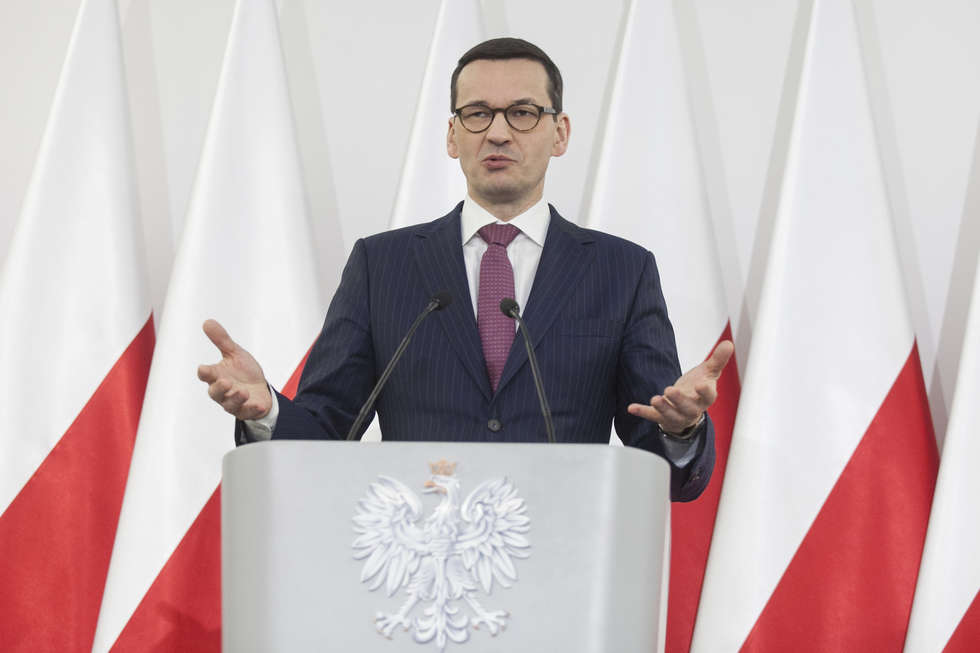  Premier Mateusz Morawiecki w Chełmie (zdjęcie 6) - Autor: Jacek Szydłowski