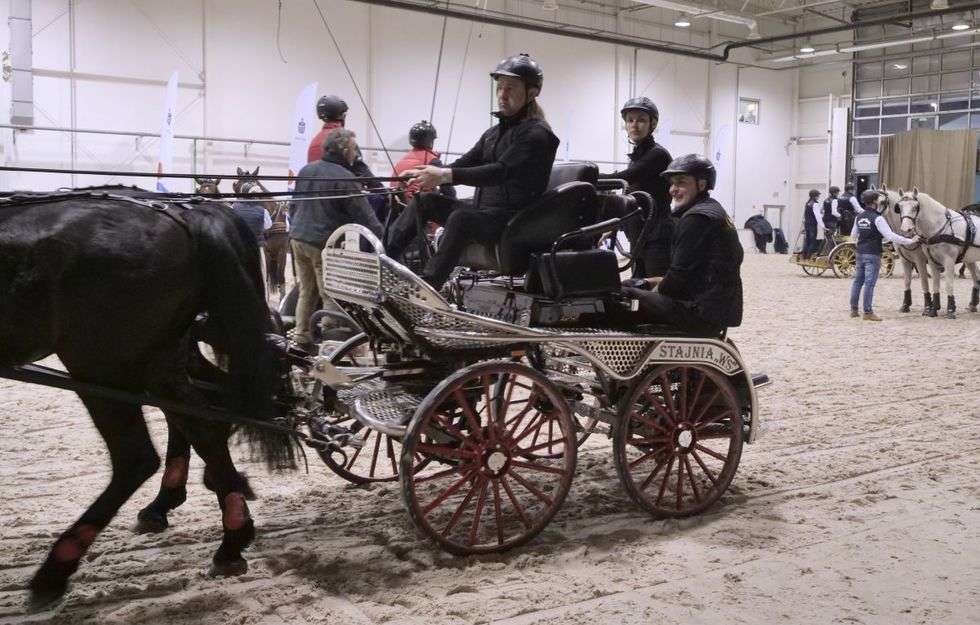  Cavaliada 2018: Halowy Puchar Polski w Powożeniu  Zaprzęgami Czterokonnymi (zdjęcie 9) - Autor: Maciej Kaczanowski