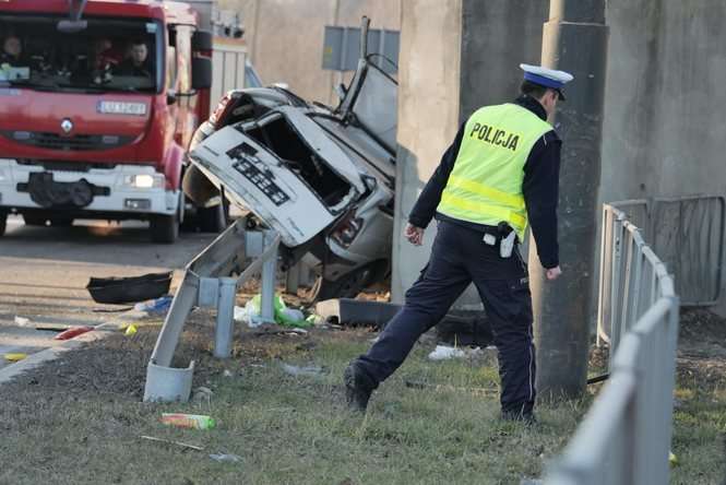 Wypadek na al. Tysiąclecia w Lublinie 19.02.2018