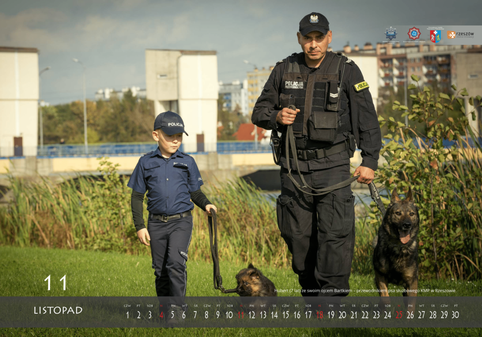  Policja łączy pokolenia. Kalendarz policyjny (zdjęcie 4) - Autor: Wojciech Kulig