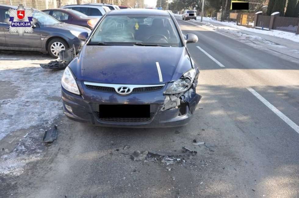  Hrubieszów: Zderzenie samochodów  - Autor: Policja