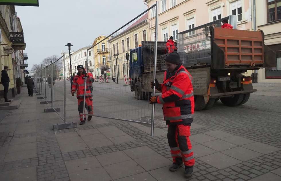  Deptak w Lublinie odgrodzony. Będzie przebudowa (zdjęcie 6) - Autor: Wojciech Nieśpiałowski