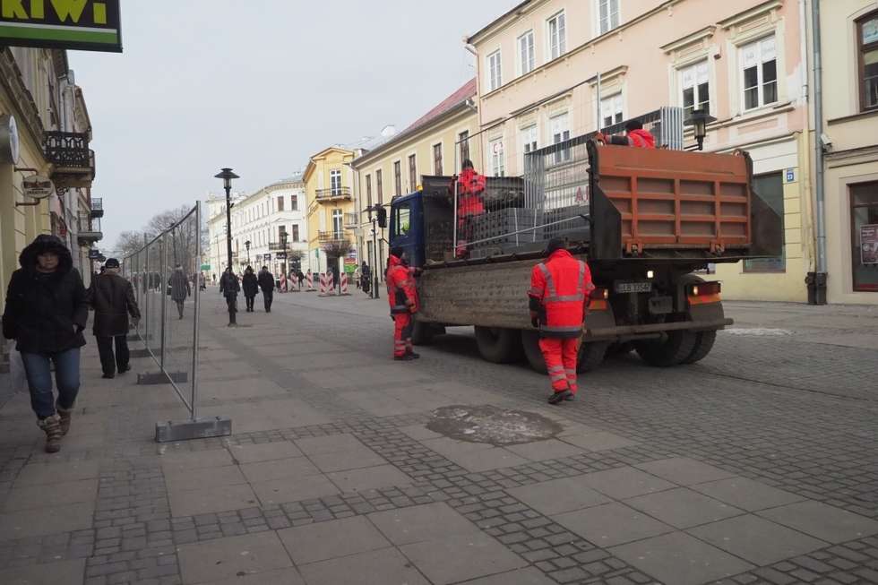  Deptak w Lublinie odgrodzony. Będzie przebudowa (zdjęcie 7) - Autor: Wojciech Nieśpiałowski