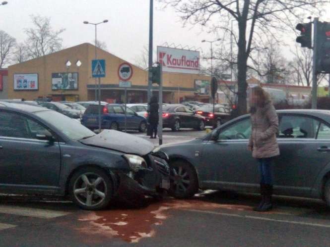 Wypadek na ul. Lubelskiej w Puławach