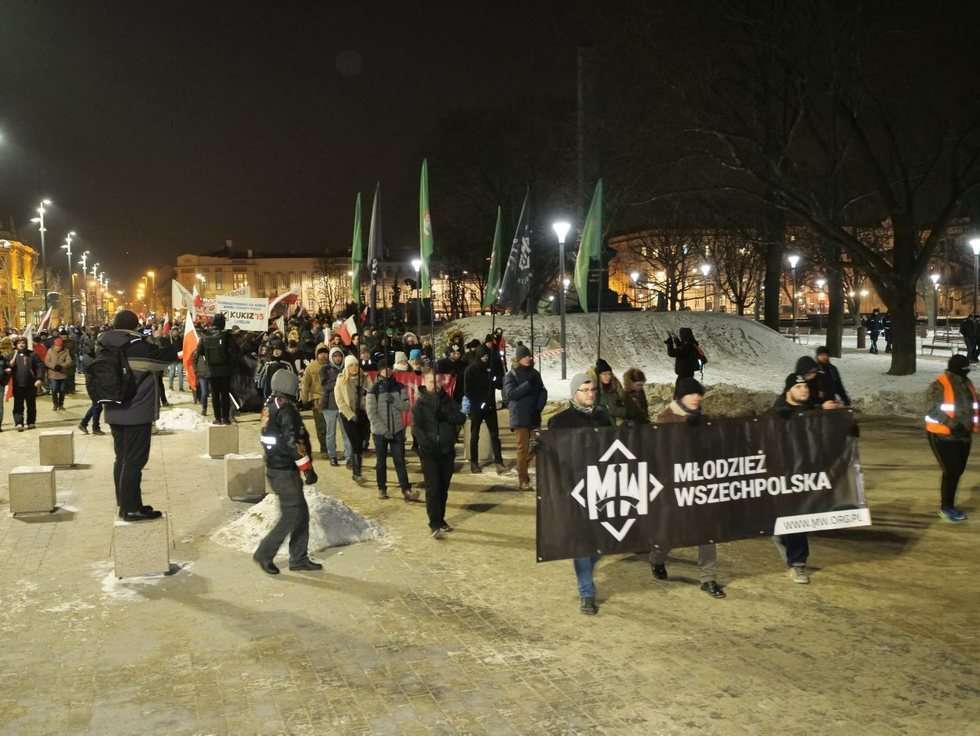  Narodowy Dzień Pamięci Żołnierzy Wyklętych: marsz ONR w Lublinie (zdjęcie 1) - Autor: Maciej Kaczanowski