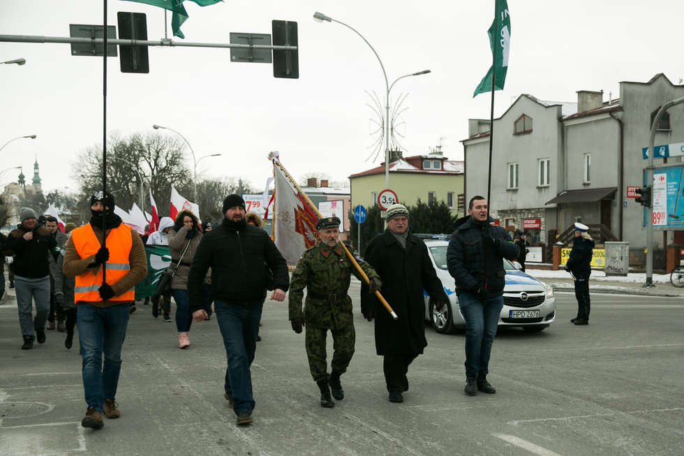  Marsz Pamięci Żołnierzy Wyklętych w Zamościu (zdjęcie 24) - Autor: Kazimierz Chmiel