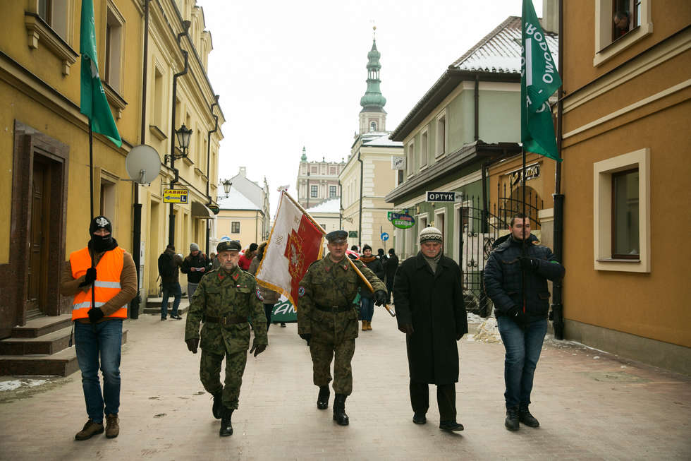  Marsz Pamięci Żołnierzy Wyklętych w Zamościu (zdjęcie 23) - Autor: Kazimierz Chmiel
