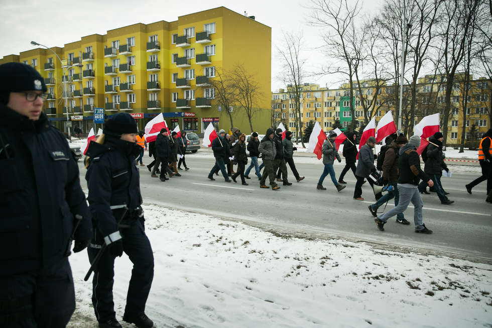  Marsz Pamięci Żołnierzy Wyklętych w Zamościu (zdjęcie 16) - Autor: Kazimierz Chmiel