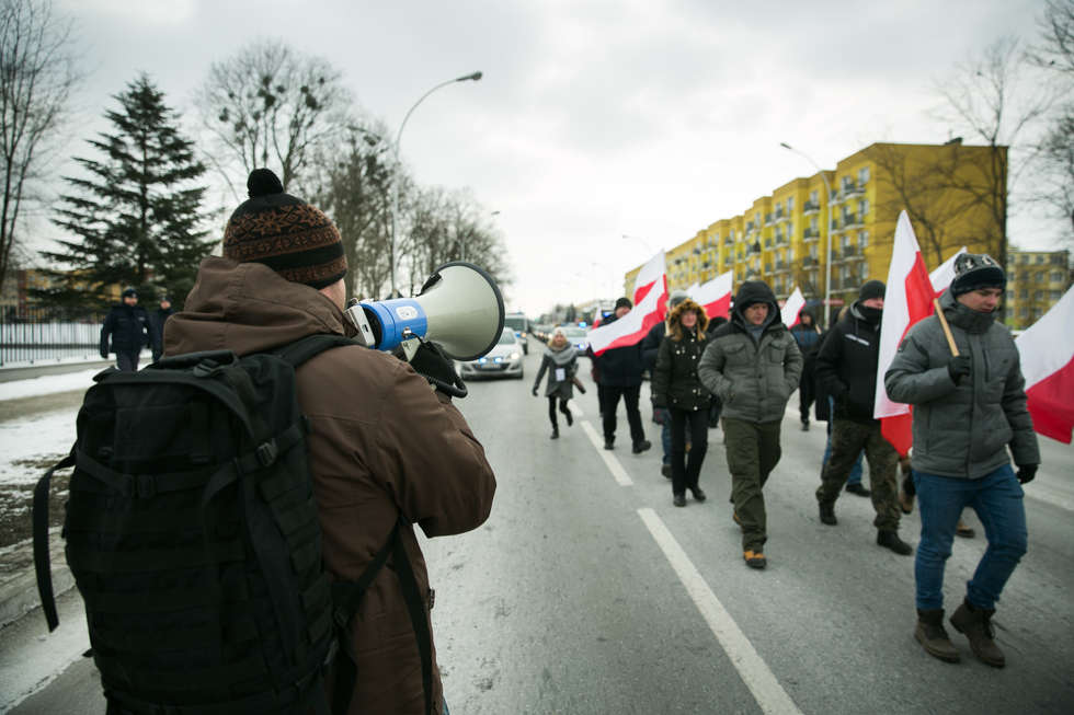  Marsz Pamięci Żołnierzy Wyklętych w Zamościu (zdjęcie 18) - Autor: Kazimierz Chmiel