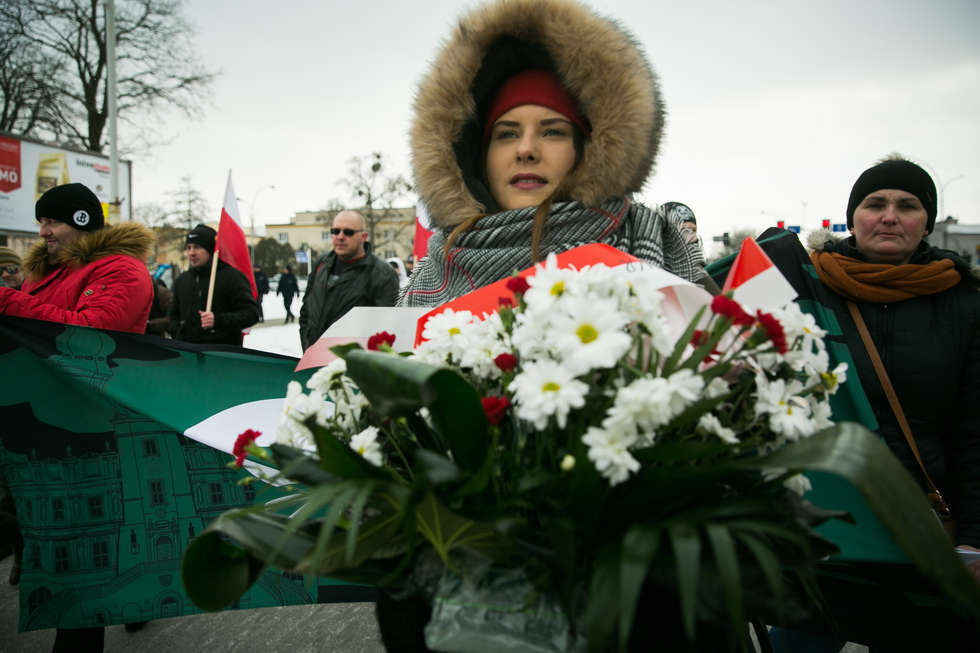  Marsz Pamięci Żołnierzy Wyklętych w Zamościu (zdjęcie 22) - Autor: Kazimierz Chmiel