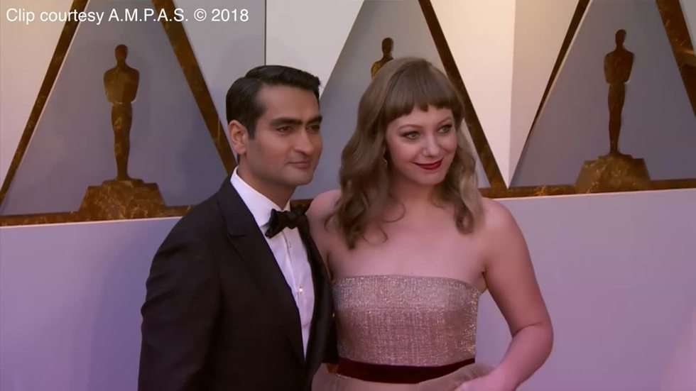  Oscary 2018: Kreacje gwiazd na czerwonym dywanie (zdjęcie 13) - Autor: Associated Press / x-news