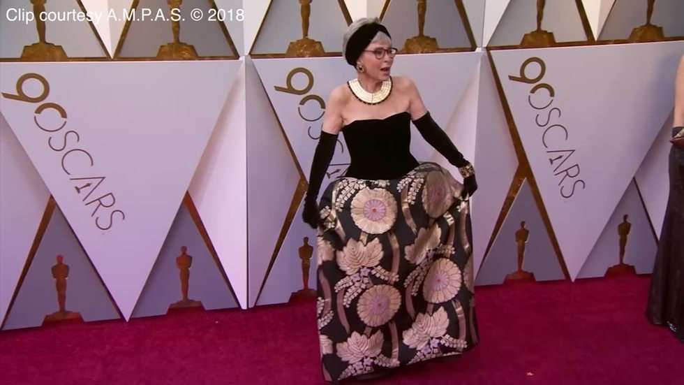  Oscary 2018: Kreacje gwiazd na czerwonym dywanie (zdjęcie 8) - Autor: Associated Press / x-news