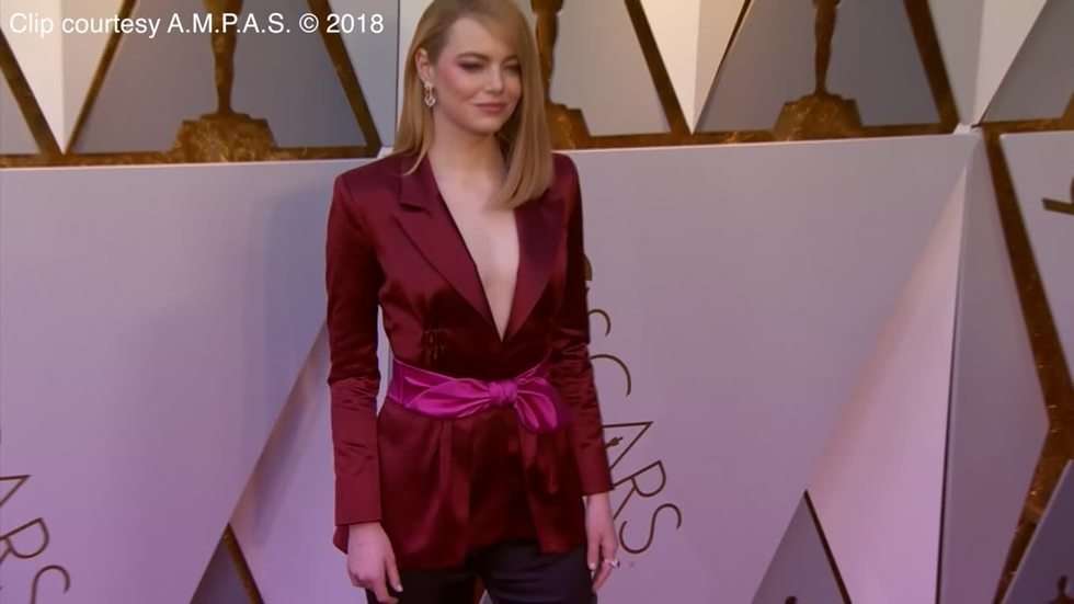  Oscary 2018: Kreacje gwiazd na czerwonym dywanie (zdjęcie 37) - Autor: Associated Press / x-news