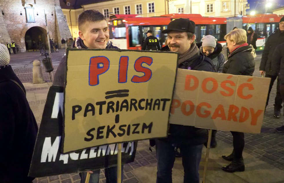  Strajk kobiet i pikieta Pro Life (zdjęcie 13) - Autor: Wojciech Nieśpiałowski