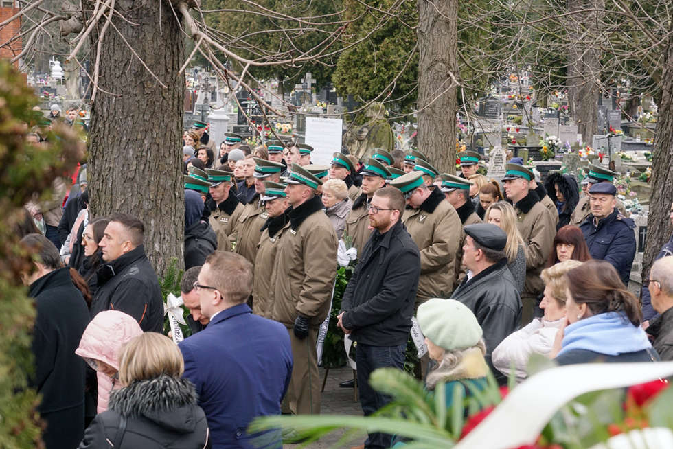  Pogrzeb strażnika granicznego w Chełmie (zdjęcie 5) - Autor: Paweł Klajnert